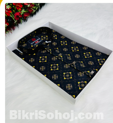 Cotton Printed Panjabi